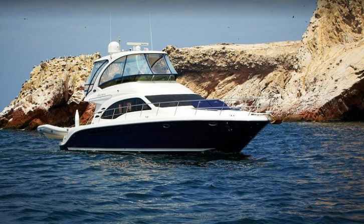 paracas em yate de luxo - dreamy peru"